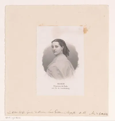 Portret van Maria van Leuchtenberg