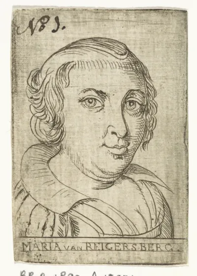 Portret van Maria van Reigersberch (1589-1653)