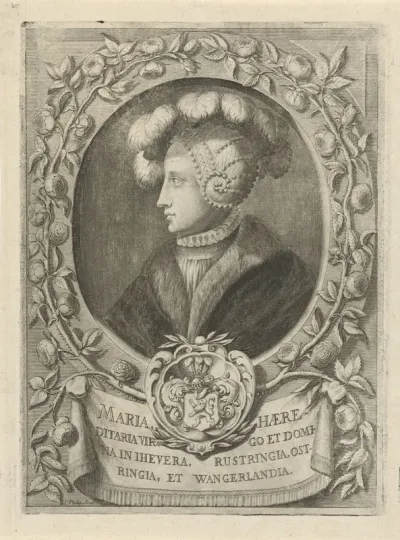 Portret van Maria von Jever