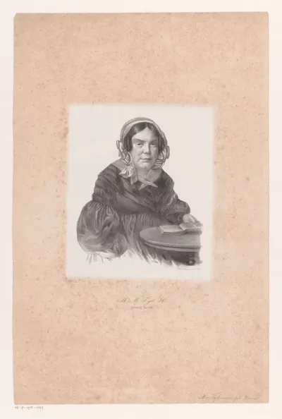 Portret van Marianne Mathilda Hoorn