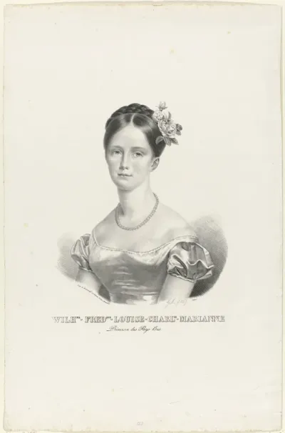 Portret van Marianne, prinses der Nederlanden