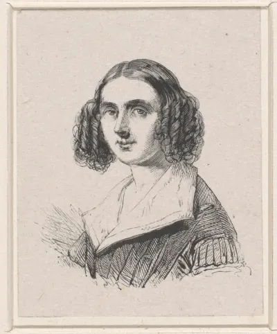 Portret van Marie Adelaïde Kindt