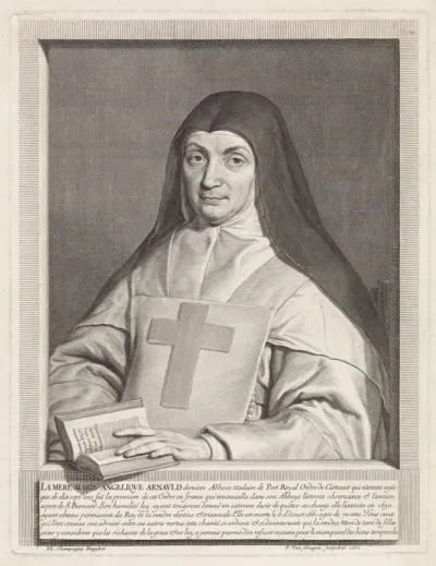 Portret van Marie Angelique Arnauld