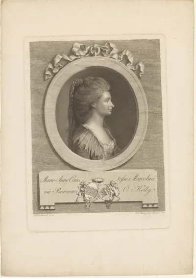 Portret van Marie Anne, comtesse Marcolini
