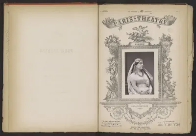 Portret van Marie Caroline Miolan-Carvalho