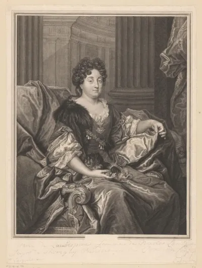 Portret van Marie de L'Aubespine
