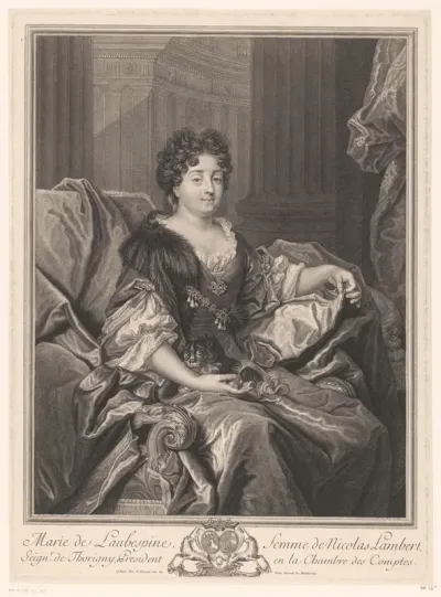 Portret van Marie de L'Aubespine