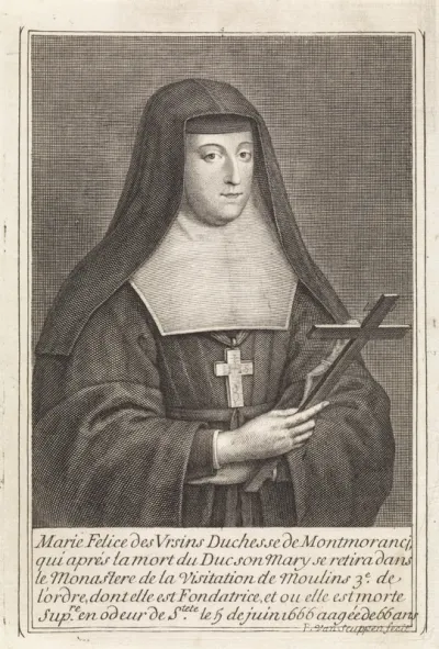 Portret van Marie-Félice Orsini, hertogin van Montmorency