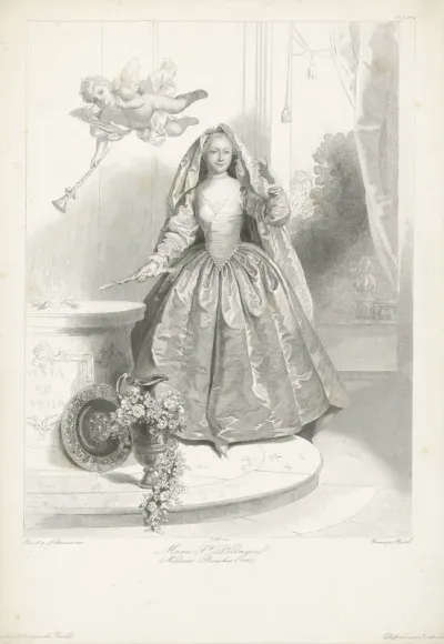 Portret van Marie Françoise Perdrigon