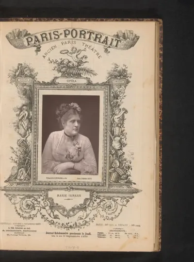 Portret van Marie Hamann