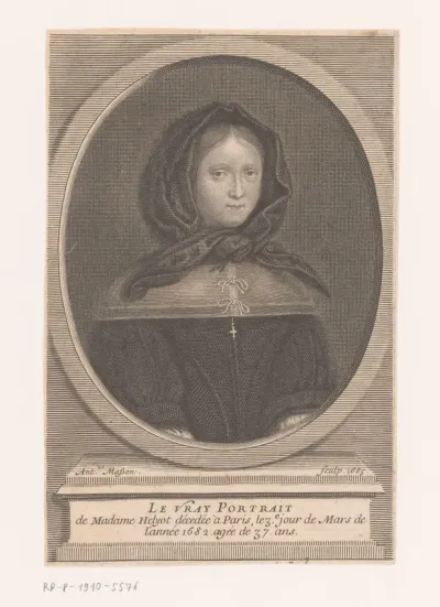 Portret van Marie Helyot