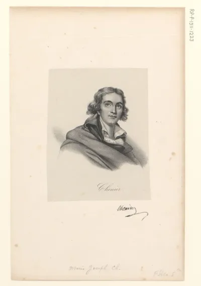 Portret van Marie-Joseph Chénier