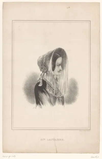 Portret van Marie Lafarge