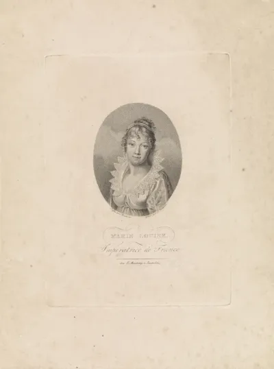 Portret van Marie Louise van Oostenrijk, keizerin van Frankrijk