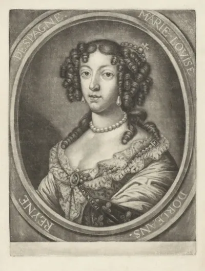 Portret van Marie Louise van Orléans