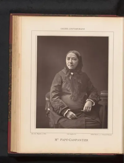 Portret van Marie Pape-Carpantier