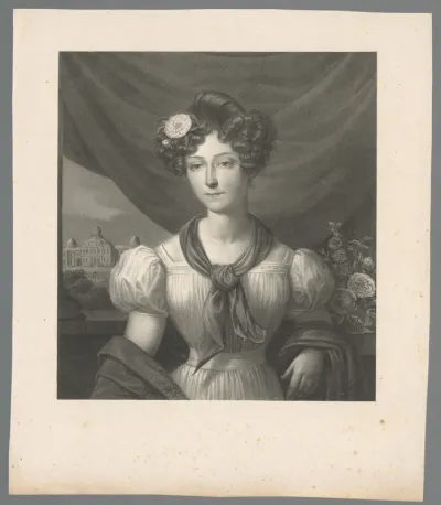 Portret van Marie prinses van Pruisen