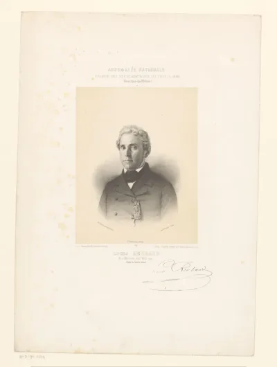 Portret van Marie Roch Louis Reybaud