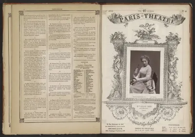 Portret van Marie Roze als Marguerite in Faust