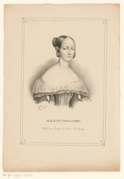 Portret van Marie Taglioni