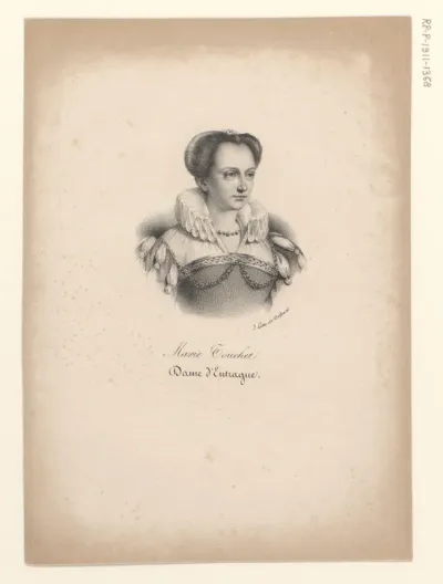 Portret van Marie Touchet