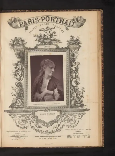 Portret van Marie Vachot