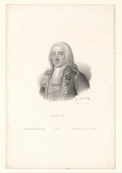Portret van marine-officier Claude de Forbin