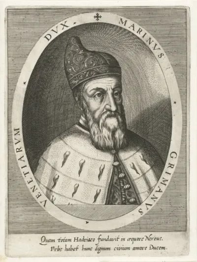 Portret van Marino Grimani, doge van Venetië