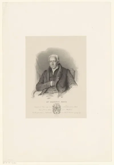 Portret van Marinus Hoog