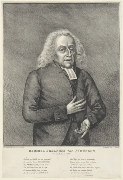 Portret van Marinus Johannes van Nimwegen