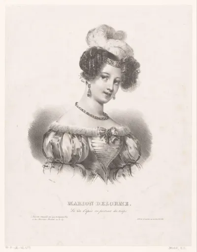 Portret van Marion Delorme