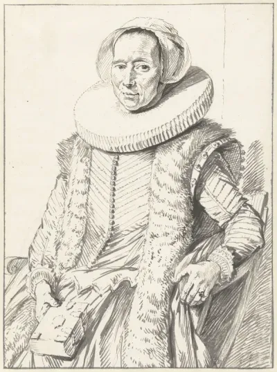 Portret van Maritge Claesdr. Voogt