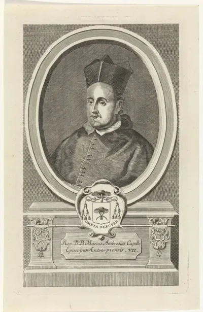 Portret van Marius Ambrosius Capello