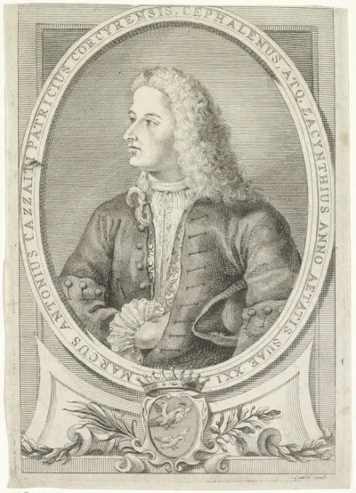 Portret van Markos Antonios Katsaitis