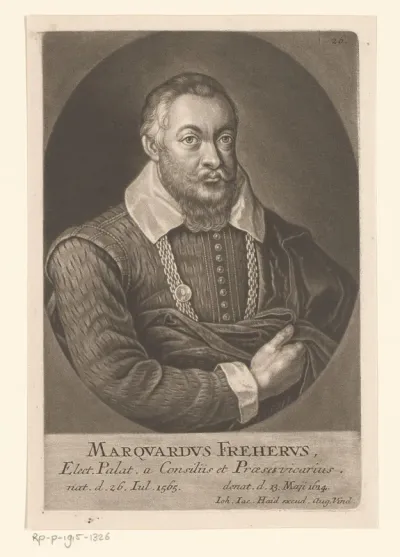 Portret van Marquard Freher