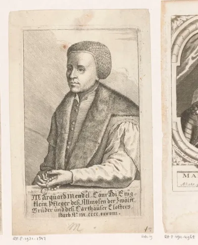 Portret van Marquard Mendel