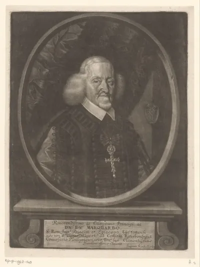 Portret van Marquard Schenk von Castell