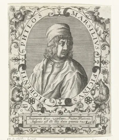 Portret van Marsilio Ficino