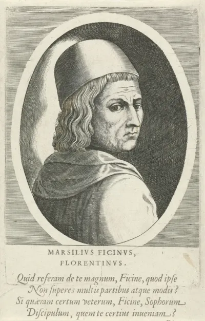 Portret van Marsilio Ficino