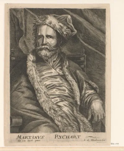 Portret van Marten Rijckaert