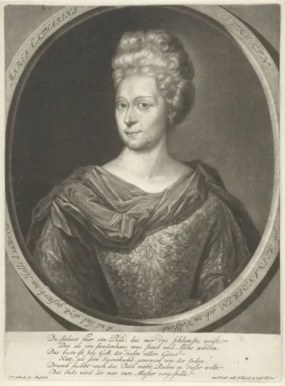 Portret van Martha Catharine Strykin