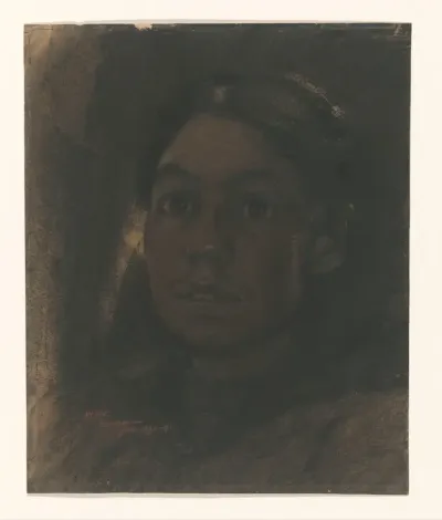 Portret van Martha van Eeden-van Vloten