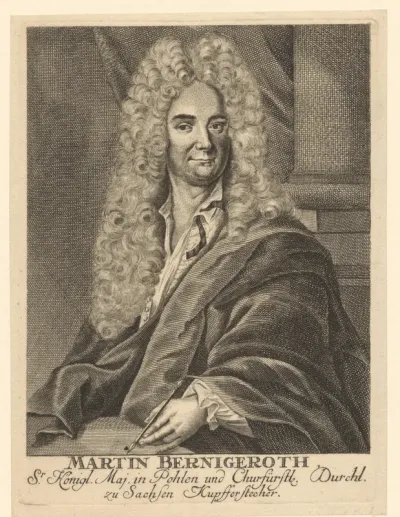 Portret van Martin Bernigeroth