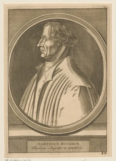 Portret van Martin Bucer