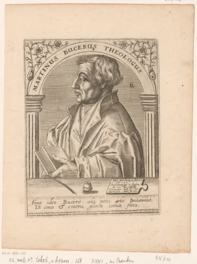 Portret van Martin Bucer