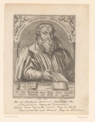 Portret van Martin Chemnitz