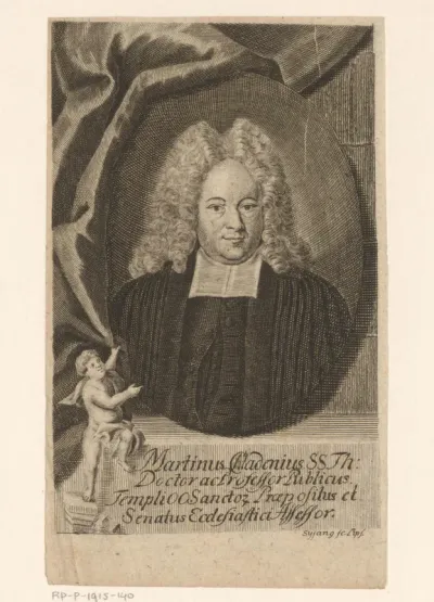 Portret van Martin Chladni