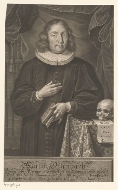 Portret van Martin Difenbach