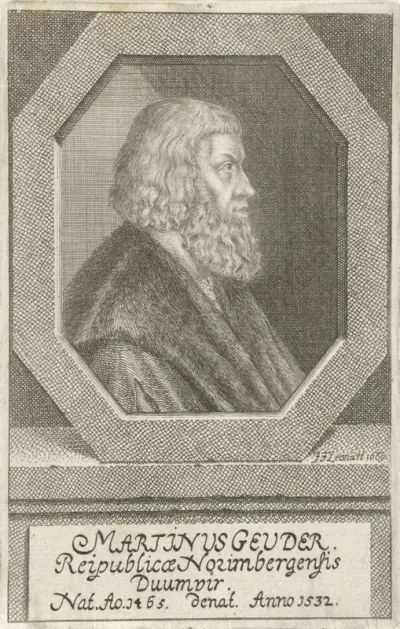 Portret van Martin Geuder