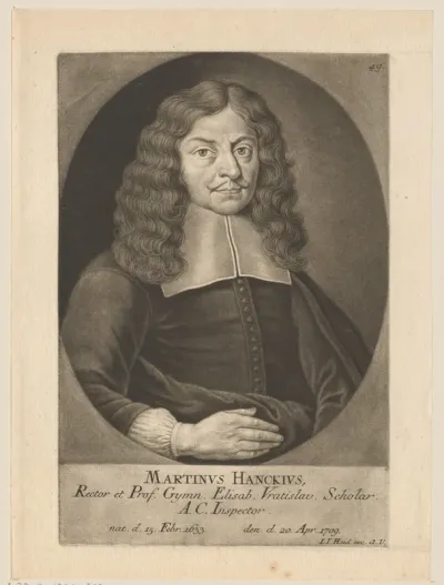 Portret van Martin Hancke
